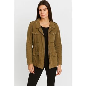 MAJE Utility Light Jacket Army Green Sz‎ 2 (US Medium)